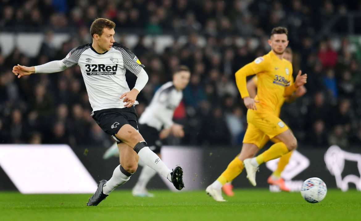 Derby 2-0 Swansea: Krystian Bielik stoke the show for Wayne Rooney’s side