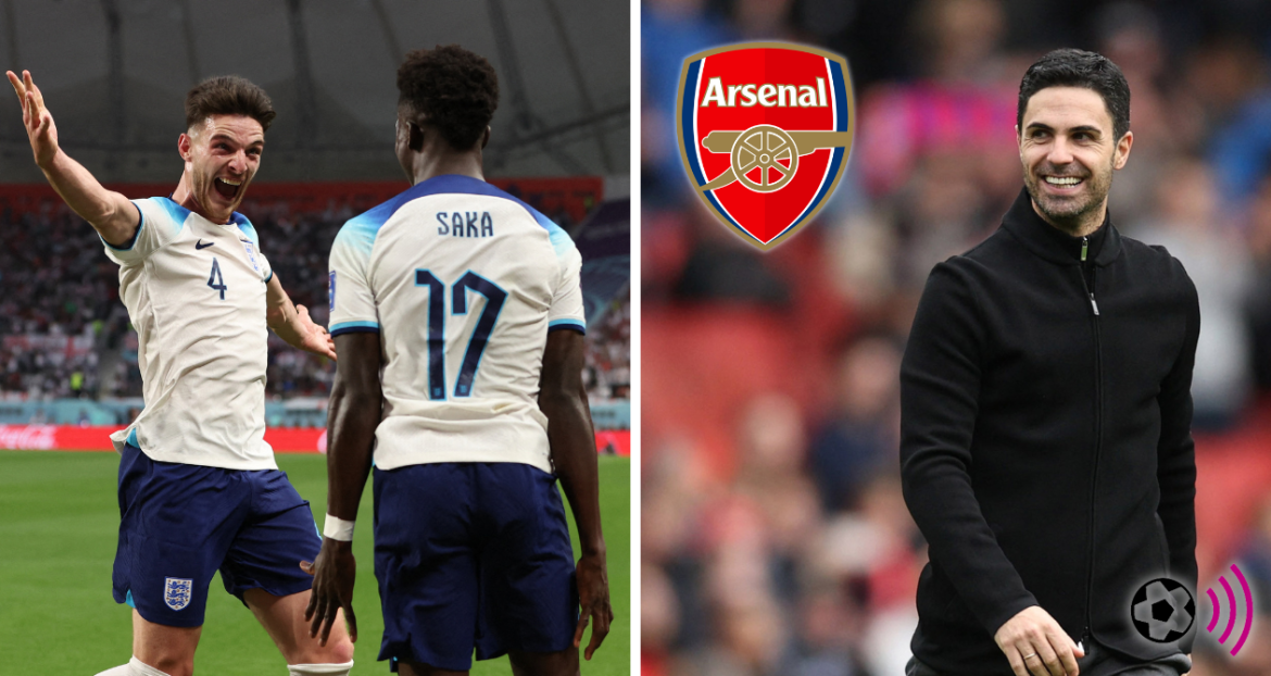 Declan Rice Praises Bukayo Saka Amid Three-Goal England Haul